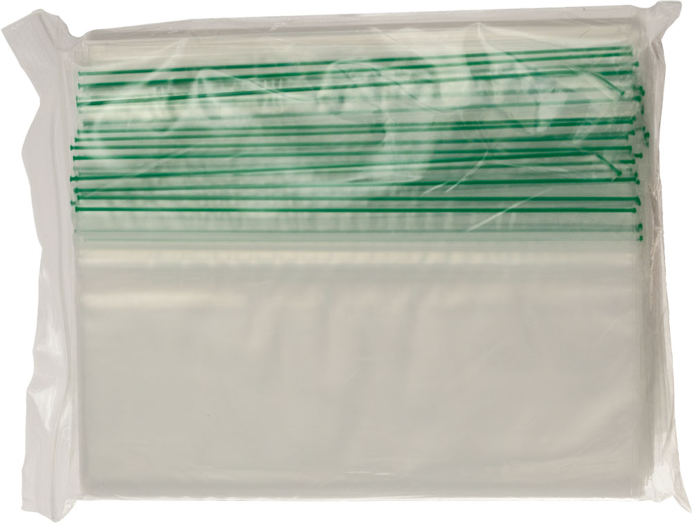 9" x 12" 2 Mil Biodegradable Resealable Bags