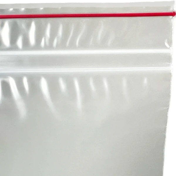 9x12 2 Mil Double Zip Minigrip Resealable Poly Bags Double Zip Closure With Offset Lip Offset Lip of Double Zip 9 x 12 2 Mil Resealable Poly Bags
