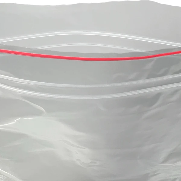 9x12 2 Mil Double Zip Minigrip Resealable Poly Bags Open Top Open Top of Double Zip 9 x 12 2 Mil Resealable Poly Bags
