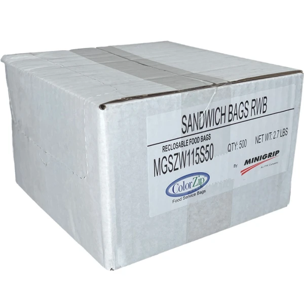 Case of Sandwich Bags Case of Ziplock Sandwich Bags