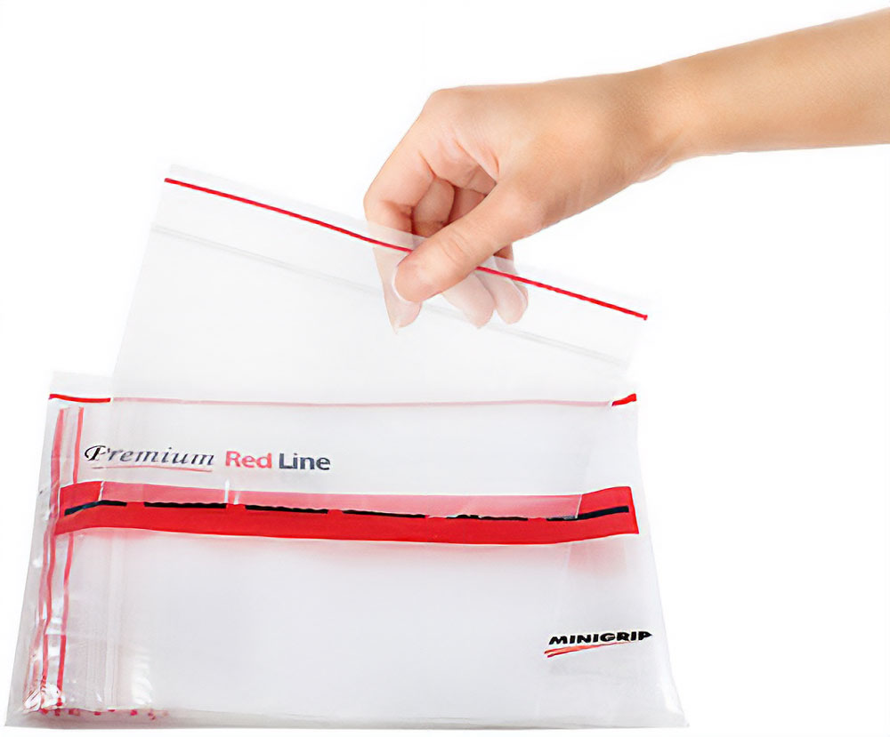 Minigrip Resealable Poly Bags Dispenser Bags