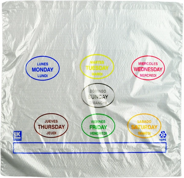 10 x 8.5 + 2 + 2 Saddle Pack Portion Control Bags Printed All Days 10 x 8.5 + 2 + 2 Saddle Pack Portion Control Bags Printed All Days