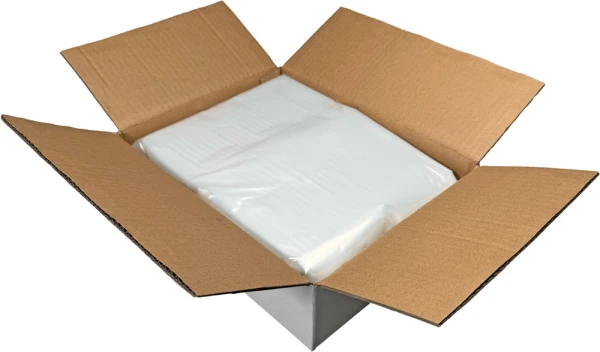 66 x 54 Clear Pre-Cut Disposable Plastic Tablecloth Case Case of 66 x 54 Disposable Plastic Tablecloth Clear
