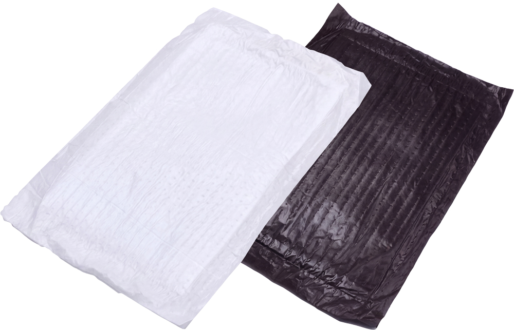 4 x 6 Black and White 50 Gram Soaker Pad
