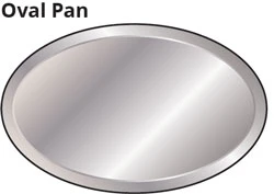 Oval buffet pan
