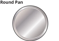 Round buffet pan