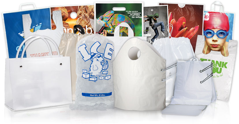 Plastic Retail Merchandise Bags & Plastic Shopping Bags