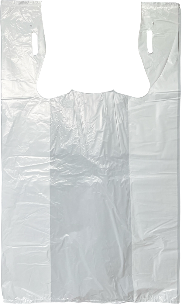 11.5 x 6.5 x 21 HDPE Plastic T-Shirt Carry Out Bags