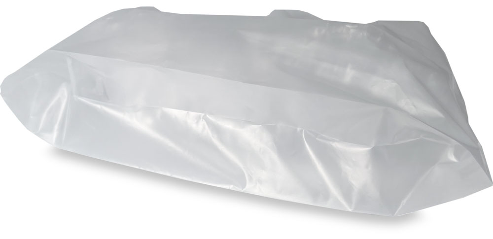 Bottom Gusset of 12 x 12 + 3 Super Wave Plastic Restaurant Bags