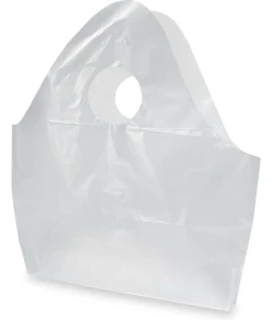 12" x 12" + 3" BG Super Wave Top Carry Out Bags 1.3 Mil