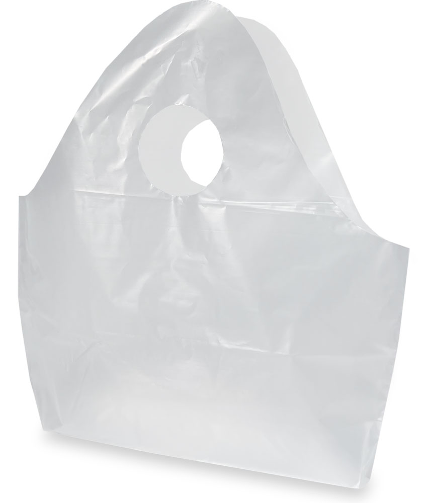 12 x 12 + 3 Super Wave Plastic Restaurant Bags