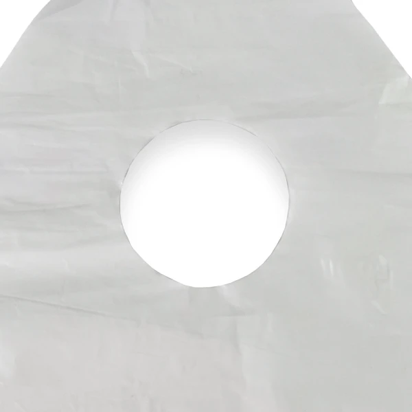 12 x 13 + 5 BG Super Wave Top Carry Out Bags 1.2 Mil Hanlde 12 x 13 + 5 Super Wave Plastic Restaurant Bags Handle
