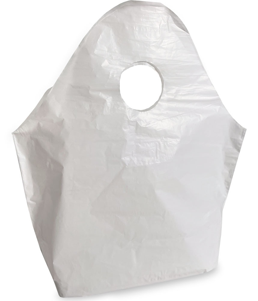 12 x 13 + 5 Super Wave Plastic Restaurant Bags