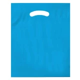 12 x 15 Blue Die Cut Handle Bags