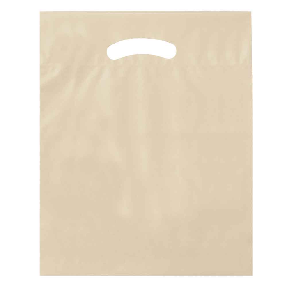 12 x 15 Ivory Die Cut Handle Bags
