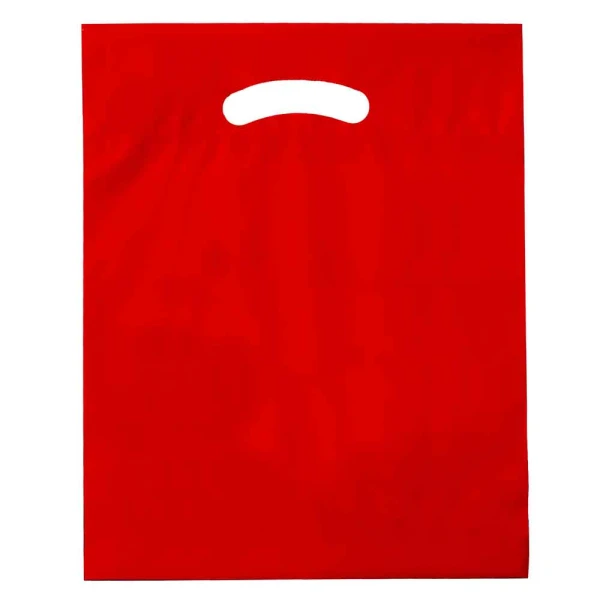 12 x 15 Die Cut Handle Bags 12 x 15 Red Die Cut Handle Bags