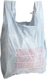 12 x 7 x 23 Thank You T-Shirt Shopping Bags