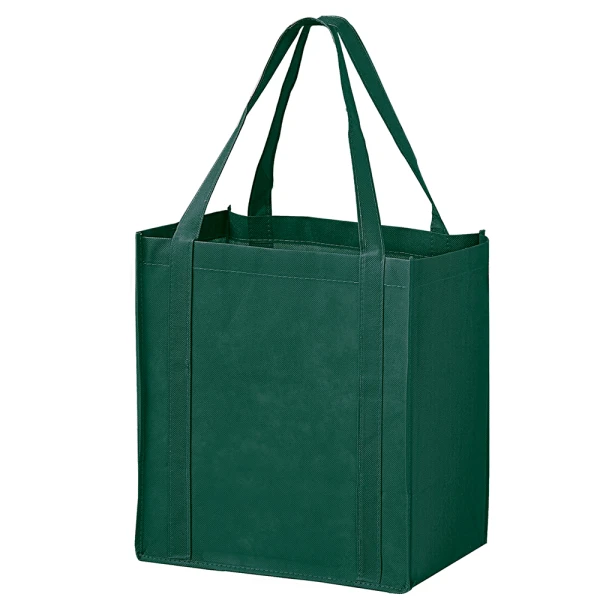 12x8x13 Non Woven Grocery Bags 12 x 8 x 13 + 8 Non Woven Grocery Bags with Poly Board Inserts