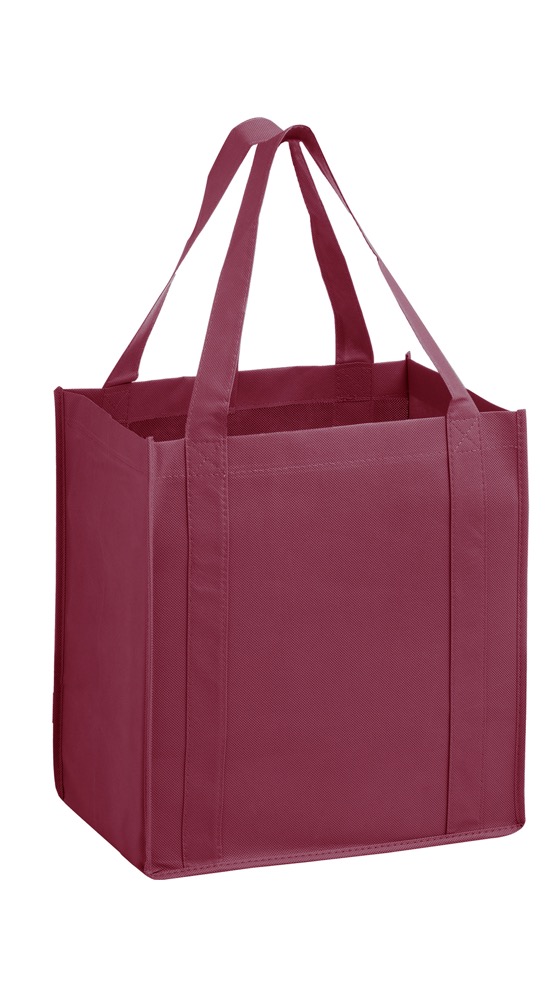 12 x 8 x 13 Heavy Duty Non Woven Grocery Tote 12 x 8 x 13 +8 Heavy Duty Non Woven Grocery Tote