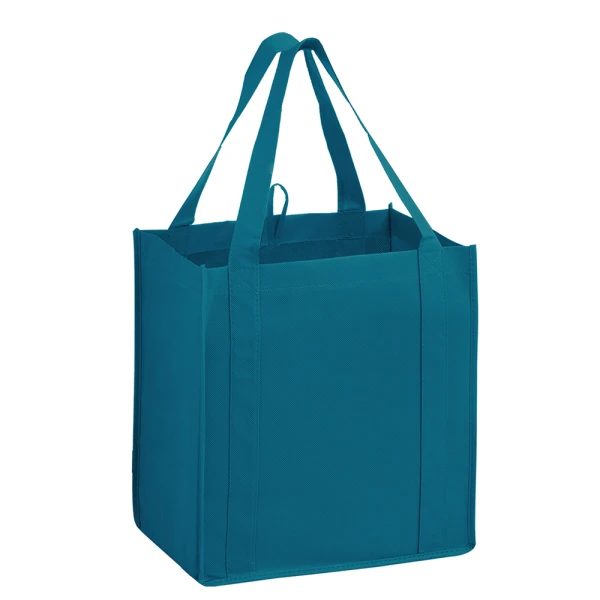 12 x 8 x 13 Heavy Duty Non Woven Grocery Tote 12 x 8 x 13 +8 Heavy Duty Non Woven Grocery Tote