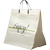 Back Side of 13 x 10 x 14 + 10 Ivory ENJOY Shopper Bag