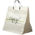 Back Side of 13 x 10 x 14 + 10 Ivory ENJOY Shopper Bag