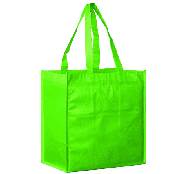 13 x 5 x 13 + 5 Non Woven Grocery Bags with Poly Board Inserts