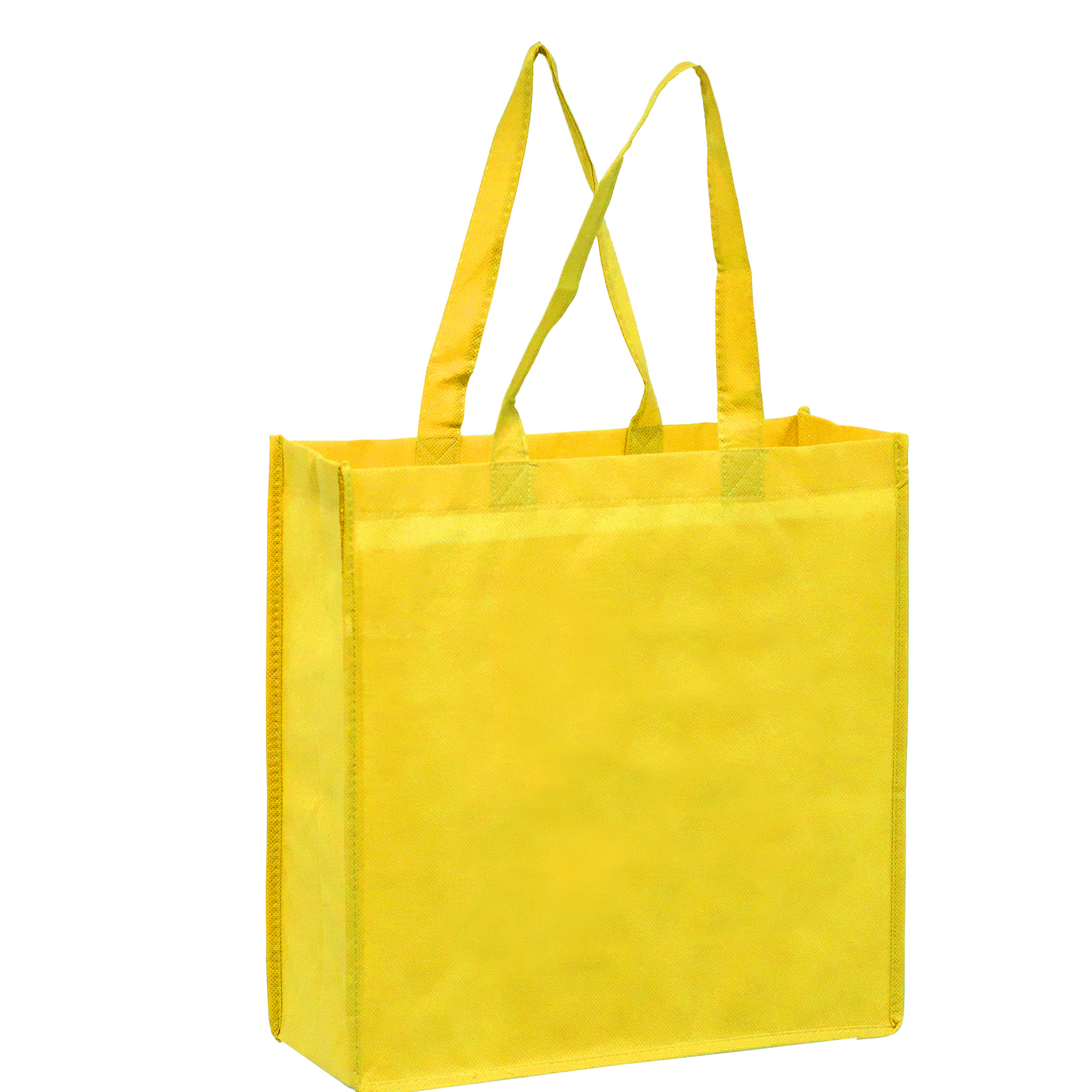 13 x 5 x 13 + 5 Non Woven Grocery Bags with Poly Board Inserts