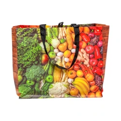 Reusable 14" x 7.75" x 13" x 7.75" Woven Polypropylene Bags