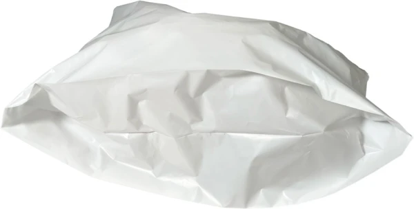 15 x 14 + 5 BG Super Wave Top Carry Out Bags 1.2 Mil Bottom Gusset Bottom Gusset of 15 x 14 + 5 Super Wave Plastic Restaurant Bags