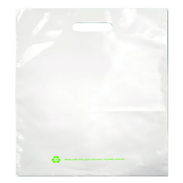 15 x 19 + 4 Post Consumer Recycled Merchandise Bags