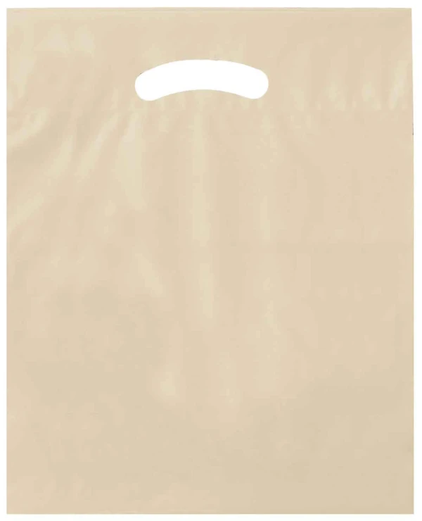 15x19+3 2.5 Mil Ivory Retail Shopping Bags Ivory 15x19+3 2.5 Mil Ivory Retail Shopping Bags