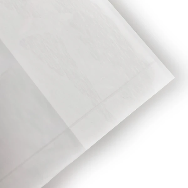 16 x 4 x 22.5 White Die Cut Handle Merchandise Bags 1.25 Mil Bottom Seal Close up of 16 x 4 x 22.5 White Die Cut Handle Merchandise Bags 1.25 Mil Bottom Seal