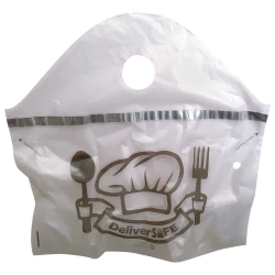 18" x 20" + 9" BG Super Wave Top Deliver Safe Carry Out Bags 1.5 Mil
