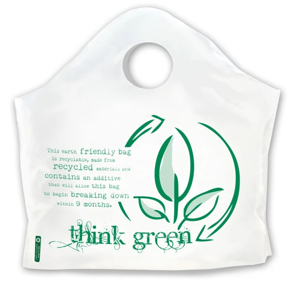 19 x 18 + 9.5 Wave Top THINK GREEN Carry Out Superwave Bag