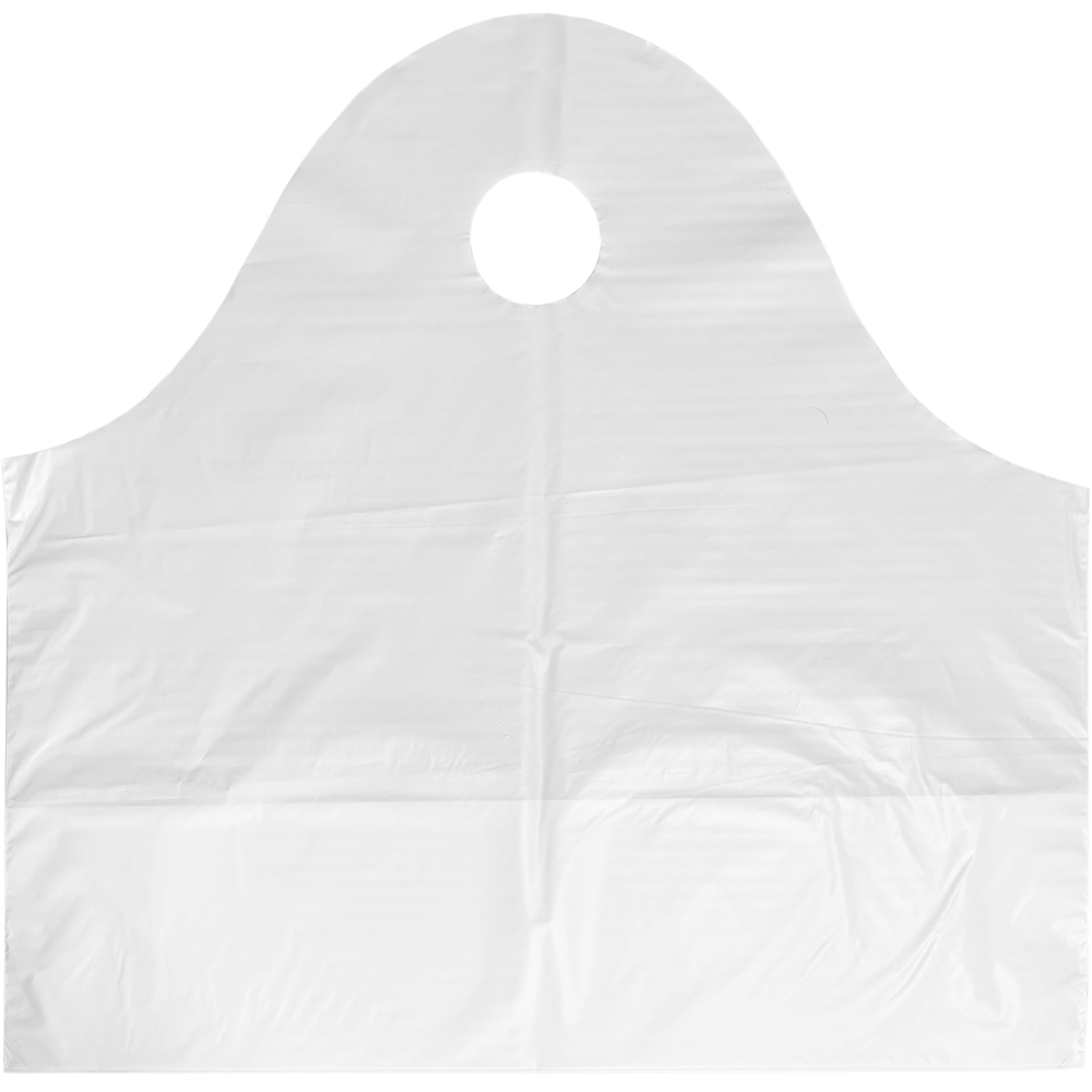 19 x 18 + 9.5 Super Wave Plastic Restaurant Bag