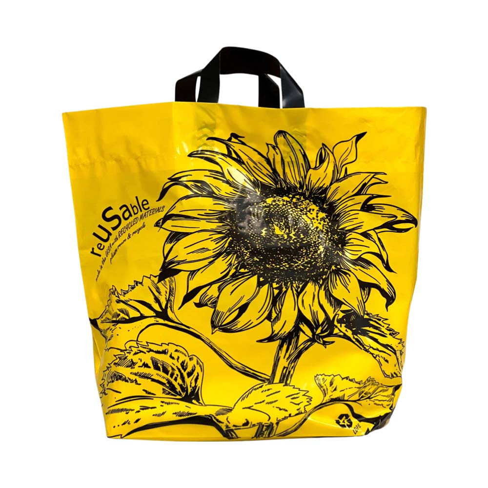 19.5 x 16 + 7 Sunflower Soft-Loop Bags