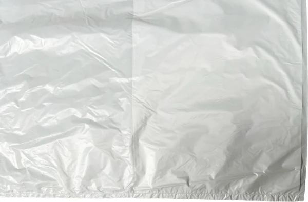 20 x 10 x 36 White T-Shirt Bags 0.65 Mil Bottom Seal Bottom Seal of 20 x 10 x 36 HDPE Plastic T-Shirt Carry Out Bags