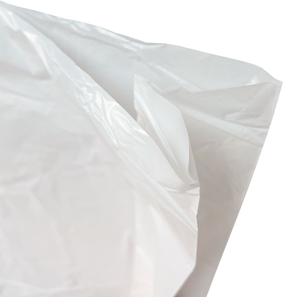 20 x 4 x 30 White High Density Merchandise Bags