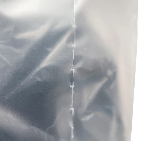 21 x 15 + 10 Tamper-Resistant Delivery Bag 21 x 15 + 10 Tamper-Resistant Delivery Bag Close Up of Perforation