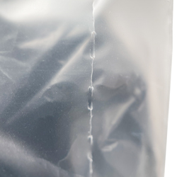 21 x 15 + 10 Tamper-Resistant Delivery Bag Close Up of Perforation