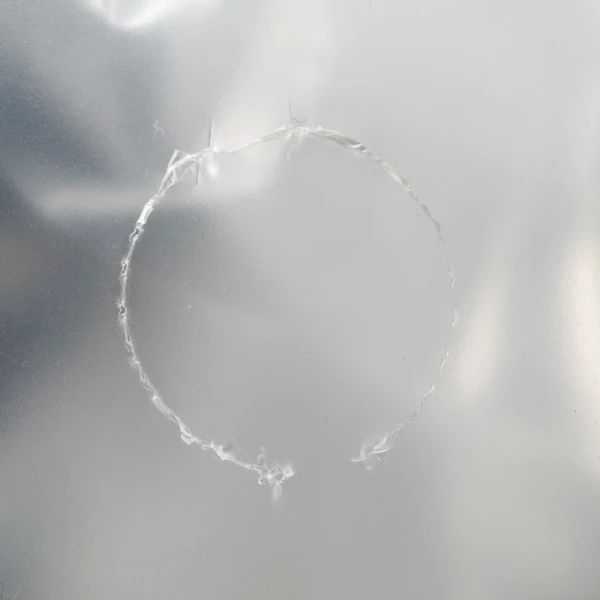 21 x 15 + 10 Tamper-Resistant Delivery Bag 21 x 15 + 10 Tamper-Resistant Delivery Bag Close Up of Perforated Vent Hole