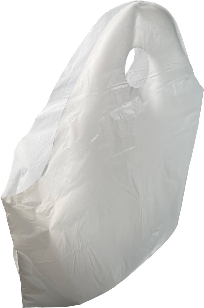 21x18+10 BG Super Wave Top Carry Out Bags 1.4 Mil Back