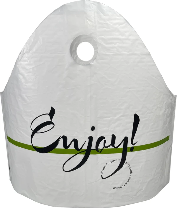 21x18+10 Super Wave Top Carry Out Bags Front 21x18+10 Super Wave Top Carry Out Bags Front
