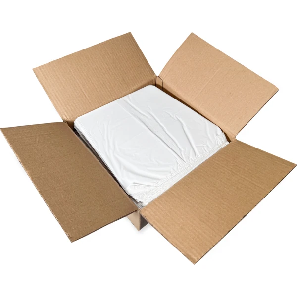 Case of 24 x 20 + 11 Super Wave Plastic Restaurant Bags