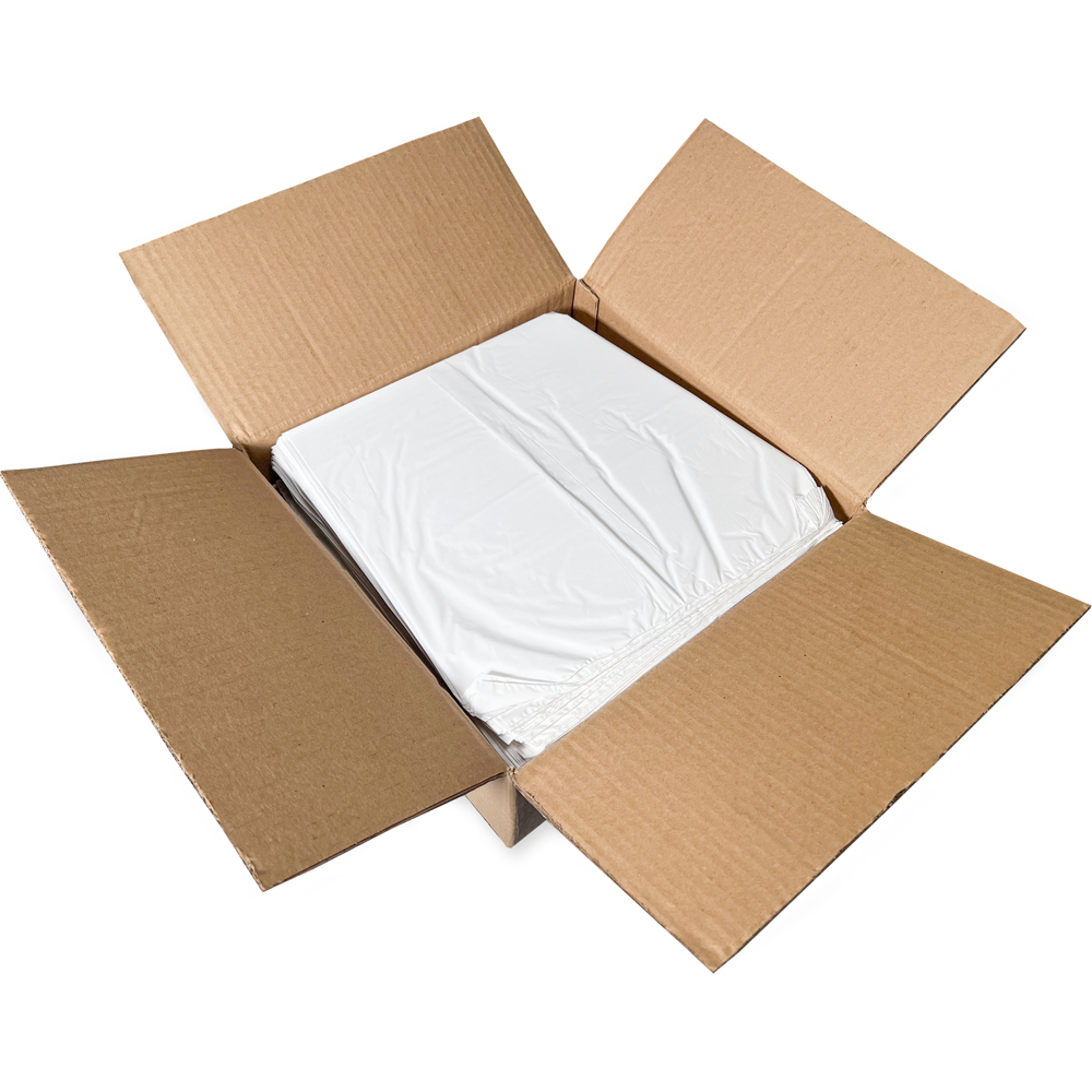 Case of 24 x 20 + 11 Super Wave Plastic Restaurant Bags