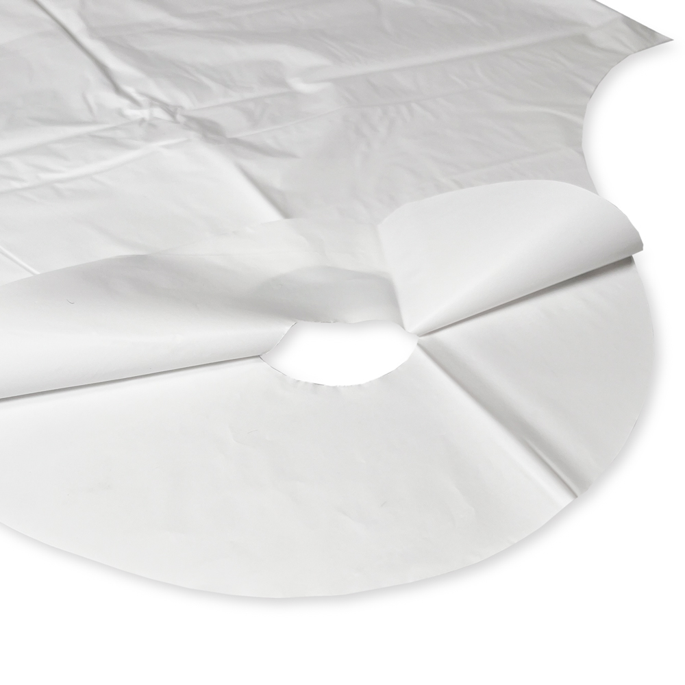 24 x 20 + 11 Super Wave Plastic Restaurant Bag Handle