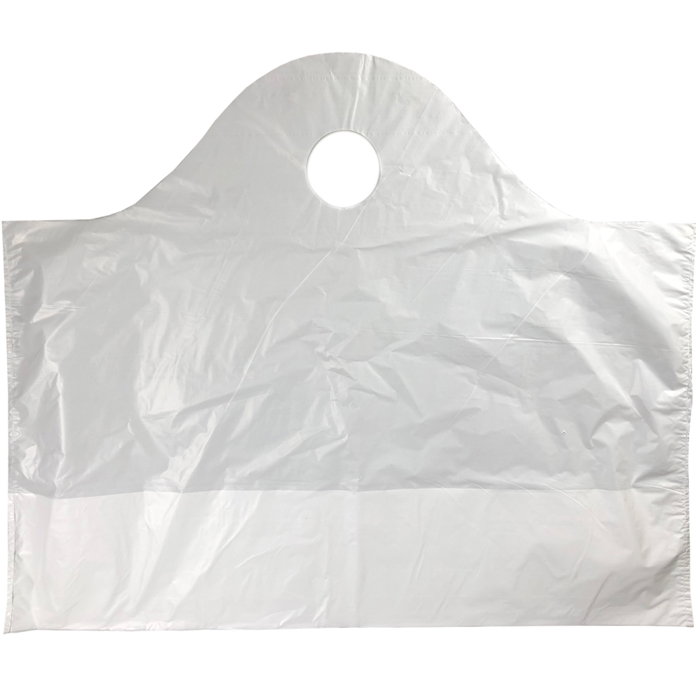 24" x 20" + 11" Super Wave Top Handle Plastic Bags 1.5 mil