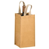 6 x 6 x 12.5 + 6 Washable Paper Wine Bags