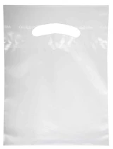 Clear 7.5 x 10 2.5 Mil Eco Friendly Shopping Bags